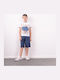 Kids' Set with Shorts Summer 2pcs Blue