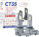 Cartech Λάμπα Αυτοκινήτου HB4-9006 Canbus LED 6500K Ψυχρό Λευκό 50W