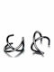 Amalfi Accessories Fake Earrings Piercing from Steel