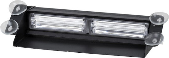 Vencore 6855-10015 Μπάρα Led Cree Cxb Cob Παρμπρίζ Αυτοκινήτου Βεντούζες Φωτισμό Έκτακτης Ανάγκης Μονού Χρώματος Πράσινο 12-24v 6855-10015