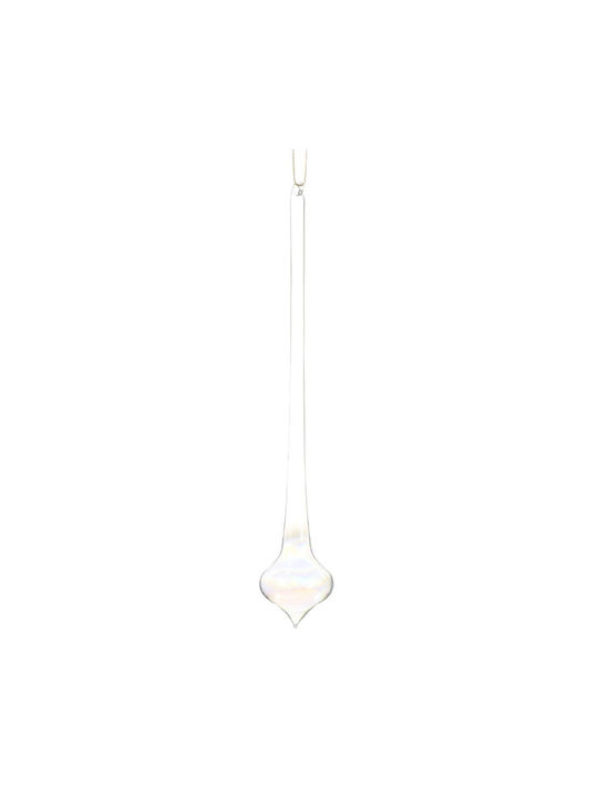 Hanging Glass Ornament 5x5x30cm Transparent Kae...