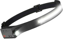 Verke Waterproof Rechargeable Headlamp LED 350lm Verke Waterproof Rechargeable Headlamp LED 350lm