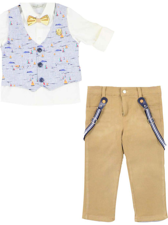 Kids' Set with Pants Winter 3pcs Multicolour