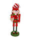 Dorosimo Elf Decorative Wooden Red-Green 7x7x25cm Gift Voucher 16906
