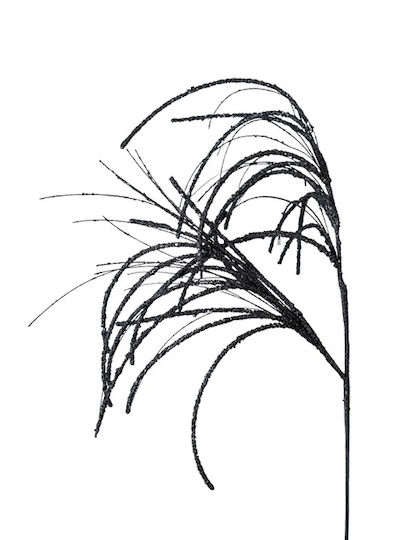 Coroane De Crăciun Sucursale Negre 89cm