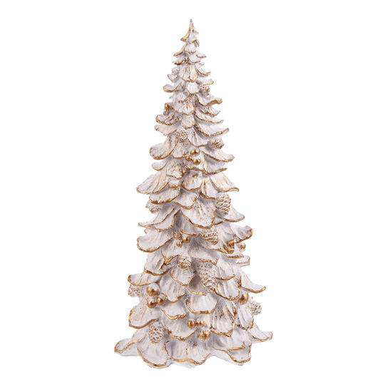 Christmas Decorative Plastic Tree 21cm White