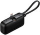 Mcdodo MC-7760 Power Bank 5000mAh 22.5W με Θύρα USB-C Μαύρο