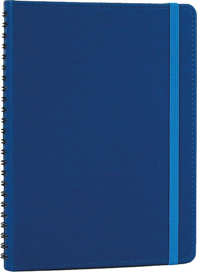Spiral Set 40 Notebooks Spiral Ruled Blue
