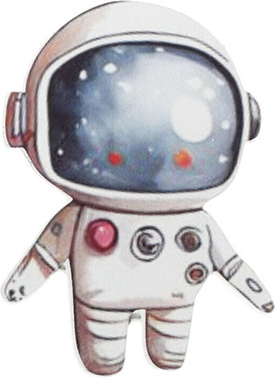 Cadou De Botez Magnet Din Lemn Astronaut Mg-107