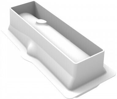 Silikomart Backform Laib Silikon 23x8x8cm 1cm