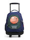 Lycsac Basketball Trolley School Bag 50x35x24 cm