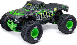 Arrma 1/10 Quake 223s Dsc 2wd Rtr Brushless Monster Truck Verde Fără Baterie Încărcător Ara3537t2 Arrma