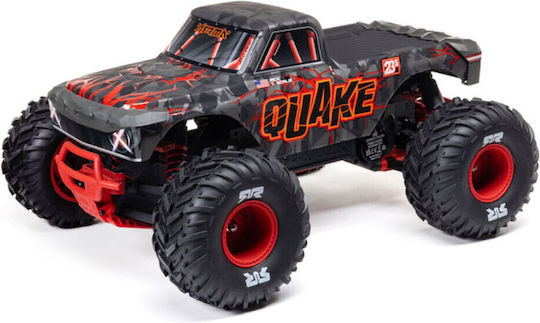 Arrma 1/10 Quake 223s Dsc 2wd Rtr Brushless Monster Truck Roșu Fără Baterie Încărcător Ara3537t1 Arrma