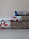 White Fabric Πετσέτα Χεριών Filma 30x50εκ. Μπεζ Βάρους 600gr/m²