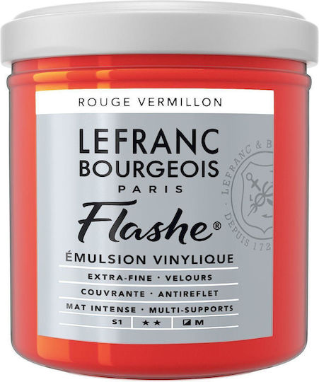 Lefranc & Bourgeois 125ml Flashe Акрилна 393 Серия 1 Червен Вермилион