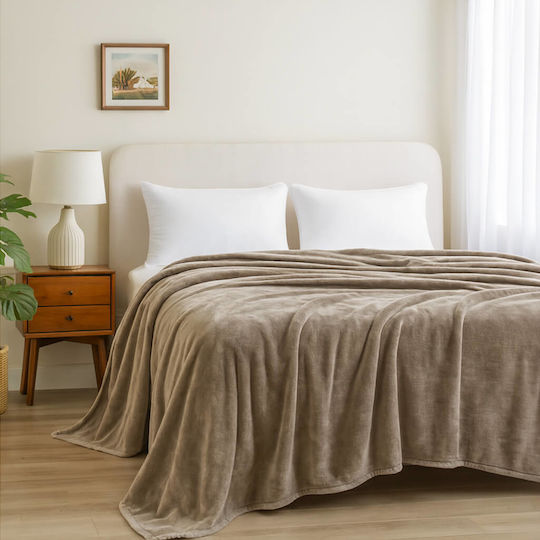 Astron Italy Υπέρδιπλη 220x240εκ. Beige