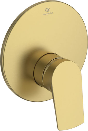 Ideal Standard Built-in Faucet Mixer for Shower 1 Exit Gold