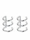 Amalfi Accessories Ohrringe Cuff aus Stahl