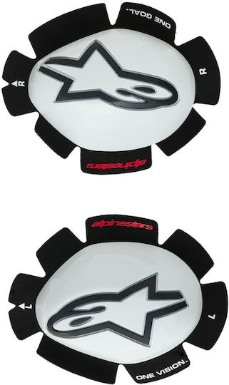Alpinestars Gp Tech Дамски Протектори За Мотоциклетист Наколенки Бял Цвят