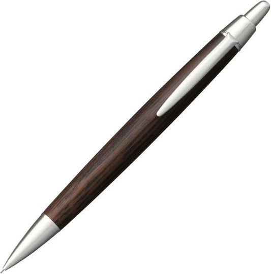 Uni Mitsubishi Pure Malt Oak Wood Premium Edition Mechanical Pencil M52005 4902778700204 Nibs 0.5 Mm