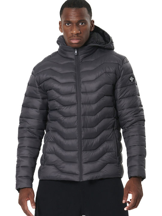 Body Action Яке Puffer Сиво