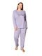 Modalove Set Pijamale pentru Femei Purple