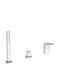 Ideal Standard La Dolce Vita Mischung Bade- / Duscharmatur Badewanne Silber