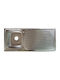 Кораб Мивка Inox Ш120xД53.5см Сребрист