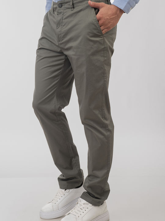 Double Мъжки Панталон Еластичен Loose Fit Dusty...