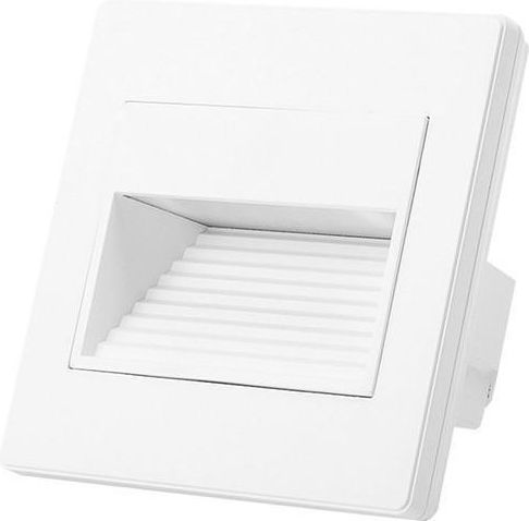 Eurolamp Wall-Mounted Outdoor Ceiling Lamp LED IP20 1W with Warm White Light 8.6x8.6x40cm