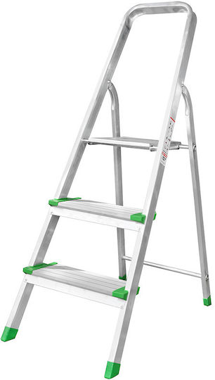 Pankoskal Leiter Aluminium mit 2+1 Stufen