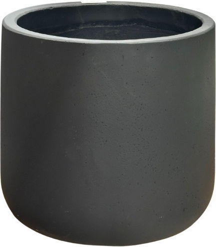 Pot Concrete Black 30x30cm.