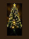 Weihnachtsbaum 150cm mit Faseroptik-Beleuchtung Weiß