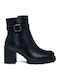 Stiefeletten Damen Schwarz