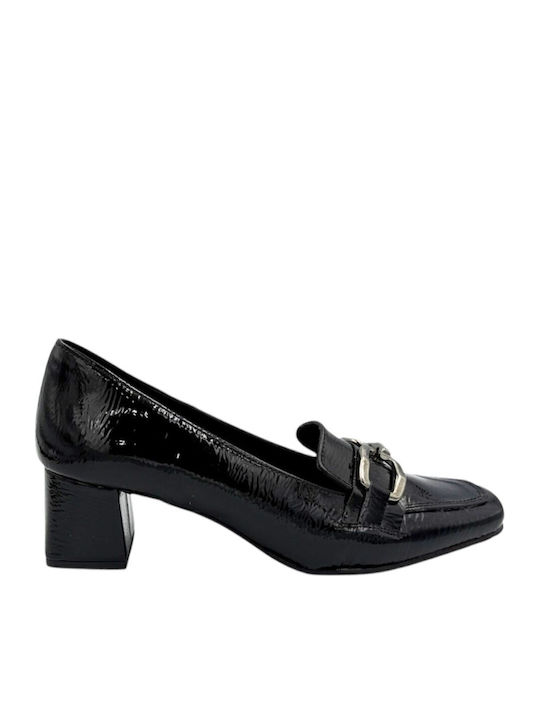 Blondie Black Medium Heels