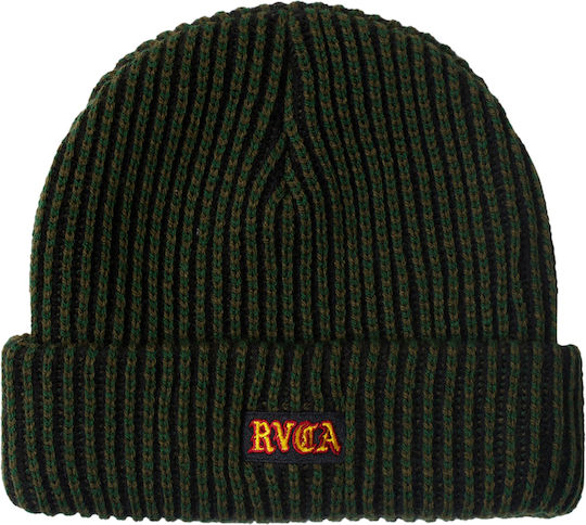 Beanie Ανδρικός Σκούφος Πλεκτός σε Πράσινο χρώμα