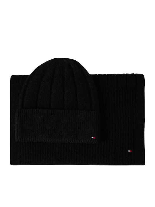 Flag Beanie Γυναικείος Σκούφος Πλεκτός σε Μαύρο χρώμα