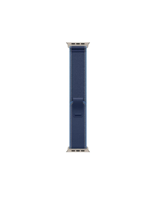 Apple Trail Loop S/M Каишка Текстил Blue / Bright Blue (Apple Watch 44/45/46mm/Ultra 49mm)