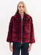 Women's Short Fur Bordeaux