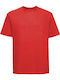 Jhk T-shirt Men's Short Sleeve Promotional T-Shirt Red