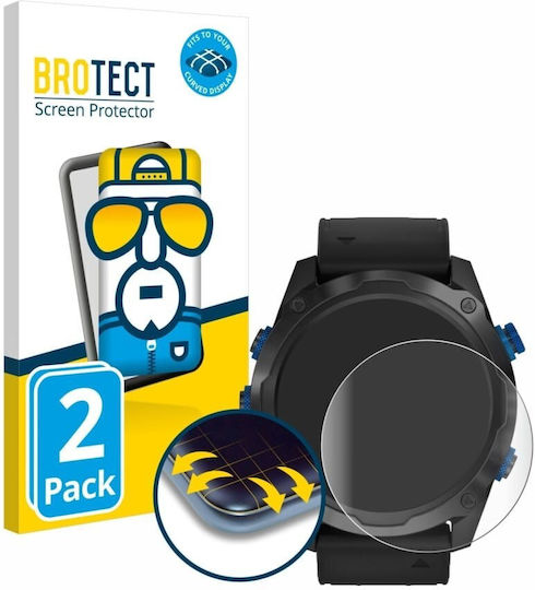 Brotect Flex Full-Cover Screen Protector Garmin Descent Mk2i 2pcs