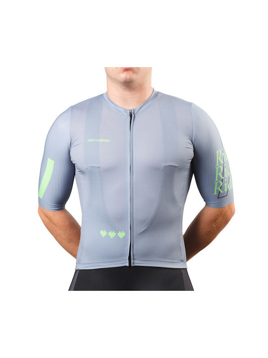 Demaraz Κοντομάνικη Μπλούζα Road Bike Γκρι