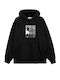 Sweatshirt with Hood Black