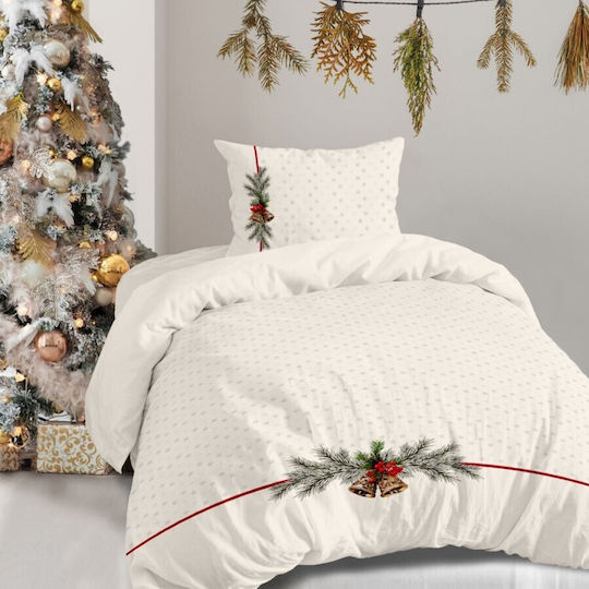 Lenjerii Deosebite Set Single 160x220 Cremă