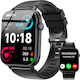 Oukitel V3 Smartwatch mit Pulsmesser (Schwarz)