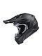 Pull-In Solid Matt Black Motorradhelm Motocross ECE 22.06 1350gr