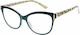 Readers Lesebrille +1.75 in Grün Farbe RD150