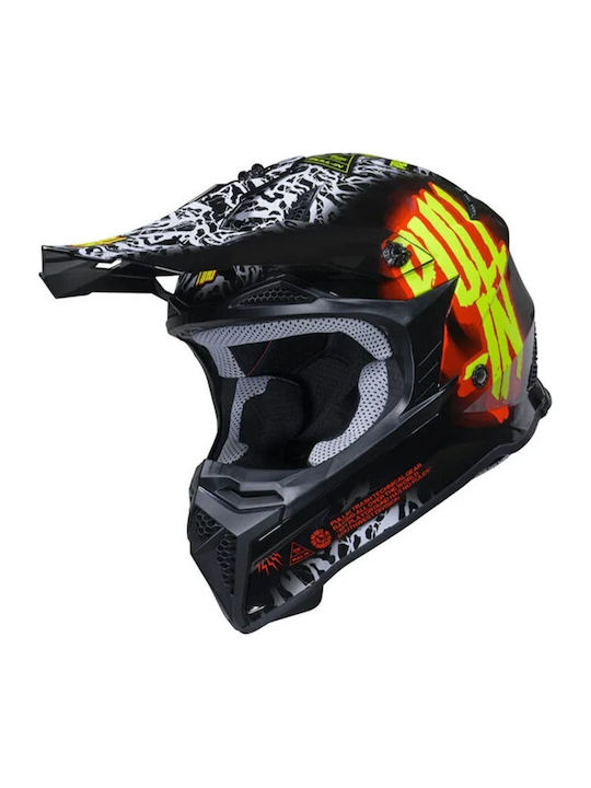 Pull-In MX Trash MX Trash Motorcycle Helmet Mot...