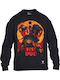 Fleece Kids Sweatshirt with Hood Black Naruto