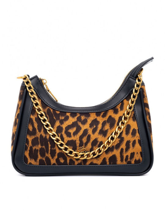Veta Damentasche Schultertasche Schwarz